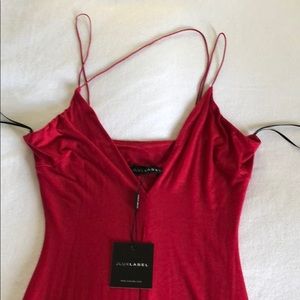 JLUXLABEL red Valencia dress